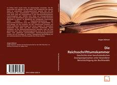 Buchcover von Die Reichsschrifttumskammer