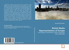 Portada del libro de British Media Representations of Europe