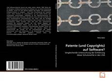 Portada del libro de Patente (und Copyrights) auf Software?