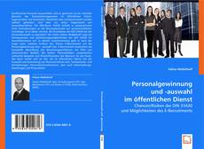 Buchcover von Personalgewinnung und -auswahl im öffentlichen Dienst