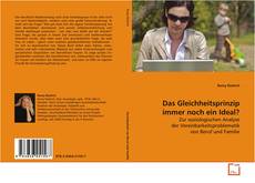 Copertina di Das Gleichheitsprinzip immer noch ein Ideal?