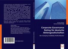 Corporate Governance Rating für deutsche Aktiengesellschaften的封面