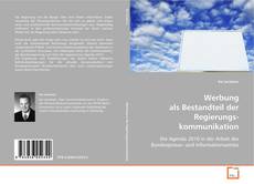 Portada del libro de Werbung als Bestandteil der Regierungskommunikation