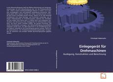 Buchcover von Einlegegerät für Drehmaschinen