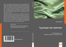 Typologie des Hybriden kitap kapağı