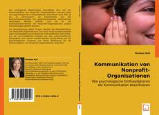 Kommunikation von Nonprofit-Organisationen kitap kapağı