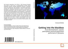 Borítókép a  Getting into the blackbox - hoz