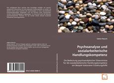 Couverture de Psychoanalyse und sozialarbeiterische Handlungskompetenz