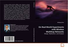 Portada del libro de On Real-World Experiments with Wireless Multihop Networks