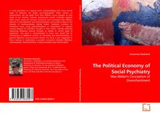 Capa do livro de The Political Economy of Social Psychiatry 