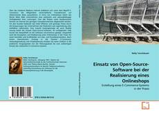 Copertina di Einsatz von Open-Source-Software bei der Realisierung eines Onlineshops