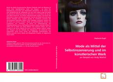 Portada del libro de Mode als Mittel der Selbstinszenierung und im künstlerischen Werk