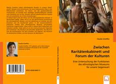Capa do livro de Zwischen Raritätenkabinett und Forum der Kulturen 