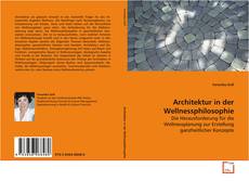 Buchcover von Architektur in der Wellnessphilosophie