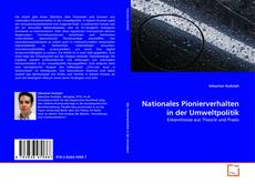 Bookcover of Nationales Pionierverhalten in der Umweltpolitik