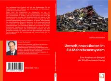 Umweltinnovationen im EU-Mehrebenensystem的封面