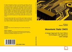 Buchcover von Monotonic Static CMOS