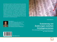 Capa do livro de Evaluierung von Änderungen zwischen Ontologieversionen 