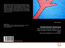 Bookcover of Studentische Seminare