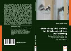 Erziehung des Volkes im Jahrhundert der Aufklärung的封面