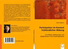 Buchcover von Partizipation im Kontext frühkindlicher Bildung