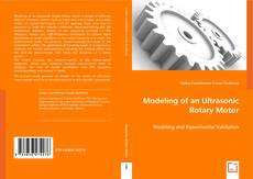 Обложка Modeling of an Ultrasonic Rotary Motor