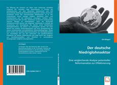 Buchcover von Der deutsche Niedriglohnsektor