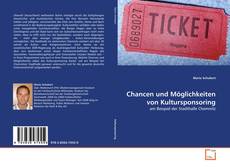 Copertina di Chancen und Möglichkeiten von Kultursponsoring
