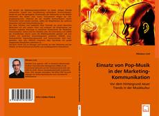 Buchcover von Einsatz von Pop-Musik in der Marketing-Kommunikation