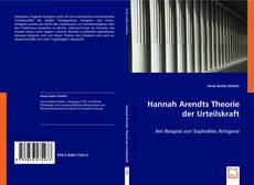 Hannah Arendts Theorie der Urteilskraft的封面