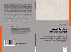 Bookcover of Ansicht des Unsichtbaren