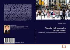 Portada del libro de Standortfaktoren des Einzelhandels