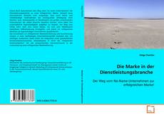 Capa do livro de Die Marke in der Dienstleistungsbranche 