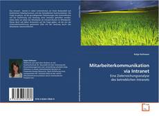 Couverture de Mitarbeiterkommunikation via Intranet