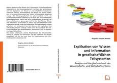 Explikation von Wissen und Information
in gesellschaftlichen Teilsystemen的封面