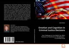 Portada del libro de Emotion and Cognition in Criminal Justice Decisions