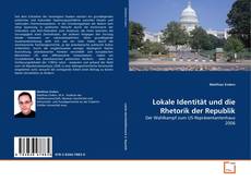 Bookcover of Lokale Identität und die Rhetorik der Republik