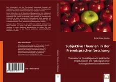 Subjektive Theorien in der Fremdsprachenforschung的封面