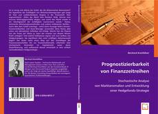 Buchcover von Prognostizierbarkeit von Finanzzeitreihen