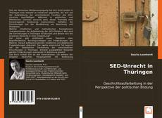 Copertina di SED-Unrecht in Thüringen.
