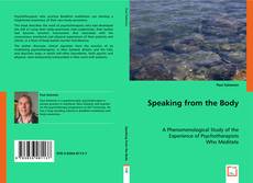 Buchcover von Speaking from the Body