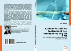 Kundenkarten als Instrument der Kundenbindung im LEH kitap kapağı