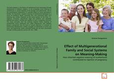 Capa do livro de Effect of Multigenerational Family and Social Systems on Meaning-Making 