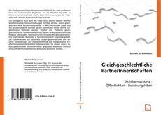 Gleichgeschlechtliche PartnerInnenschaften kitap kapağı