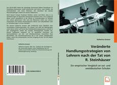 Buchcover von Veränderte Handlungsstrategien von Lehrern nach der Tat von R. Steinhäuser