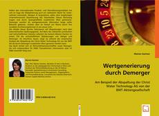 Buchcover von Wertgenerierung durch Demerger