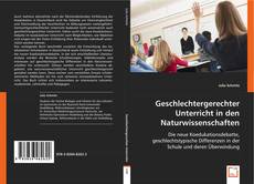 Geschlechtergerechter Unterricht in den Naturwissenschaften kitap kapağı