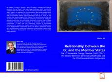 Buchcover von Relationship between the EC and the Member States