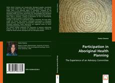 Portada del libro de Participation in Aboriginal Health Planning
