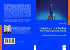 Evaluation of the Conflict Resolution Questionnaire的封面